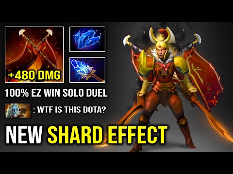 NEW 7.28 LC SHARD EFFECT +480 Dmg Brutal Solo Duel Anyone 100% Absolute OP with Full Scepter DotA 2