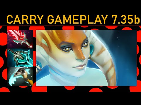 💰Miracle- Naga Siren 900+ GPM! Carry Gameplay 7.35b - Dota 2 Top MMR