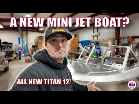 Our New Mini Jet Boat Is Born! The TCM TITAN 12'