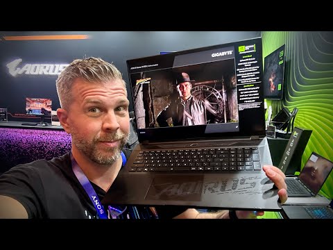 video - Gigabyte Aorus Master 18, Intel Ultra 9-275HX, RTX 5080, 32 GB DDR5-5600, 2 TB SSD, QHD+ 240 Hz Mini-LED 100% DCI-P30