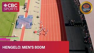 Men's 800m at Continental Tour meet in Hengelo | #CBCSports