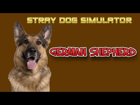 STRAY DOG SIMULATOR - GERMAN SHEPHERD - By Gluten Free Games - iPhone, iPad, and iPod touch. - YouTube