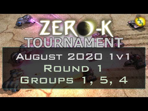 2020/08/29 1v1 Tournament: Swiss Round 1 - Zero-K