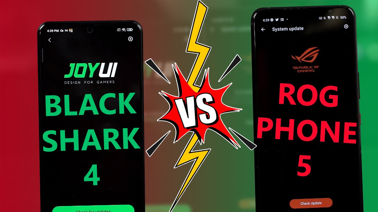 Which one should you buy? Black Shark 4 vs ROG Phone 5 comparison!