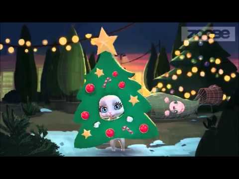 Zoobe Зайка Новогодние игрушки Света (вариант 2)