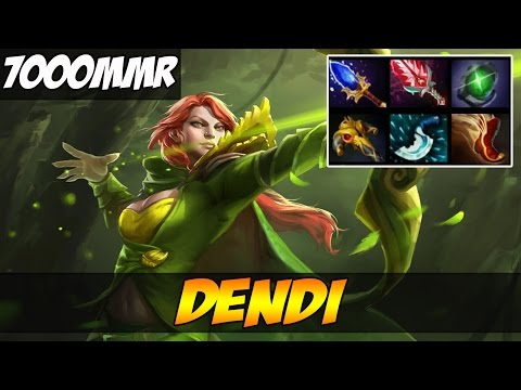Dendi 7000 MMR Plays Windranger vol 2 - Dota 2