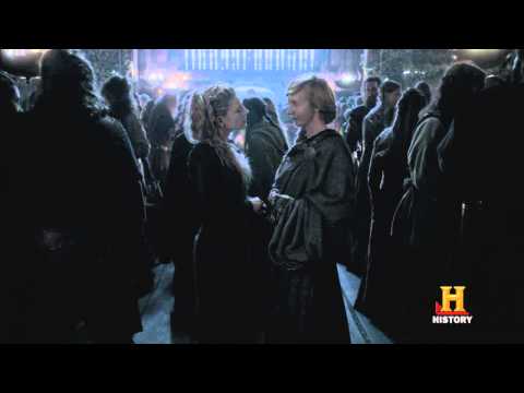 HISTORY'S VIKINGS Season 2 Season Finale Clip: LAGERTHA MEETS HORIK'S WIFE