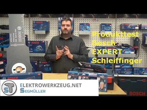 Bosch EXPERT Schleiffinger zum Schleifen an schwer zugänglichen Stellen / Balkon- u. Treppengeländer