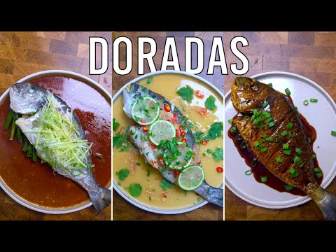 Tres formas diferentes de cocinar DORADA