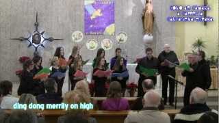 CORO A CAPPELLA- CARTAGENA   " DING DONG MERRILY ON HIGH"