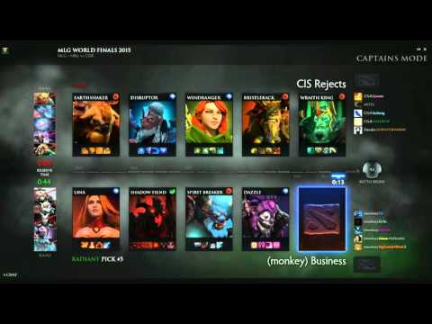 Monkey Business vs CIS Rejects Game 4 - MLG WF EU Qualifier - @DotaCapitalist @DurkaDota