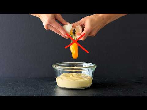 Schnelle Mayonnaise - Rezept ohne Ei