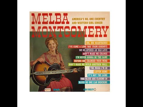 Melba Montgomery "America's No. One Country and Western Girl Singer" complete mono vinyl Lp