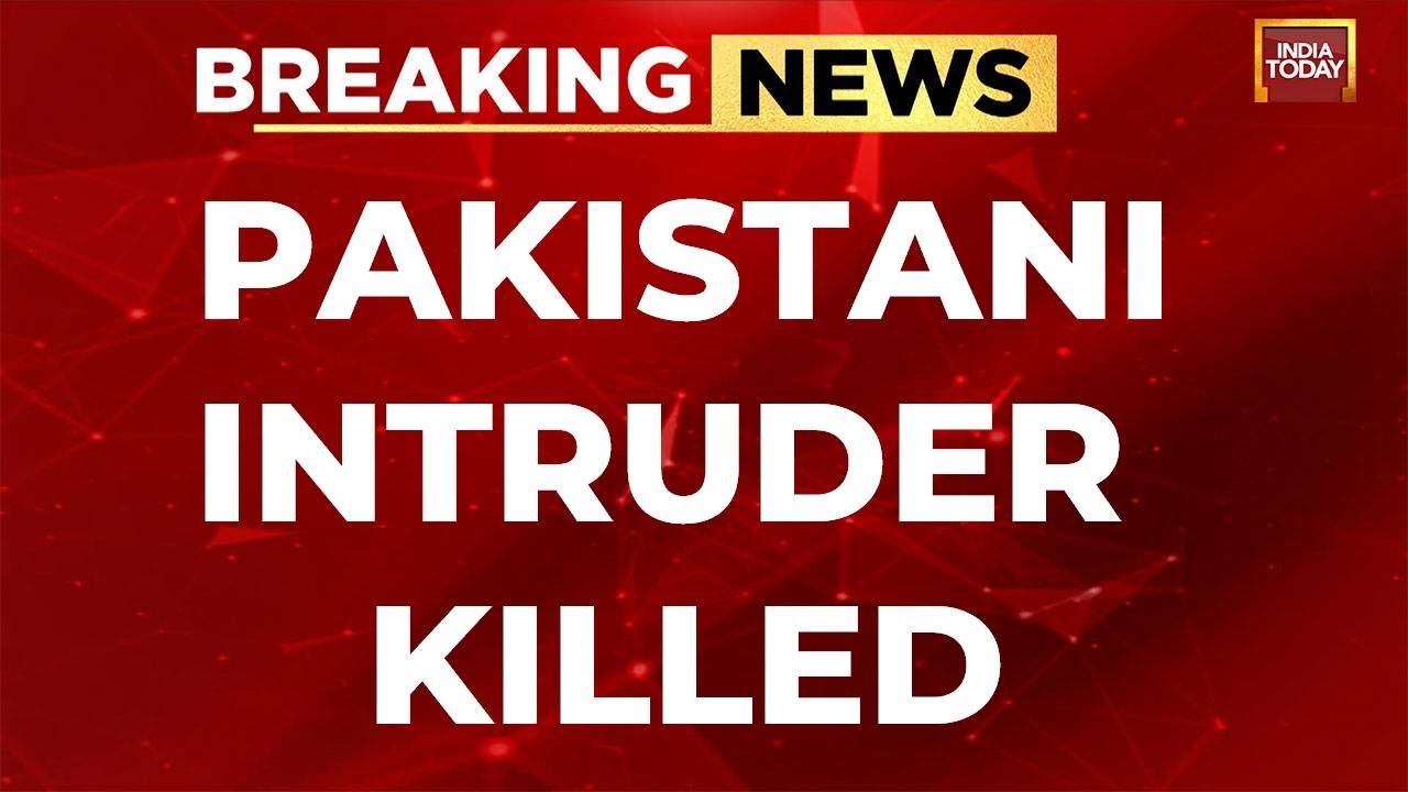 BSF Shoots Dead A Pakistani Intruder  | Pak Intruder Killed | Pak Intruder Killed On Punjab Border