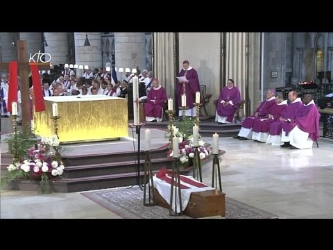 Obsèques du père Hamel à la Cathédrale de Rouen