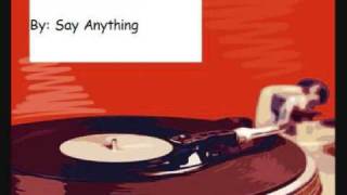 resounding by say anything (with lyrics)