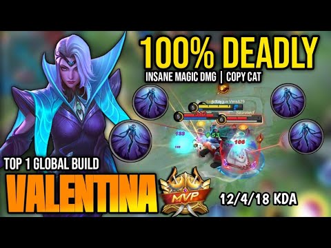 VALENTINA BEST BUILD 2022 | BUILD TOP 1 GLOBAL VALENTINA GAMEPLAY | MOBILE LEGENDS ✓