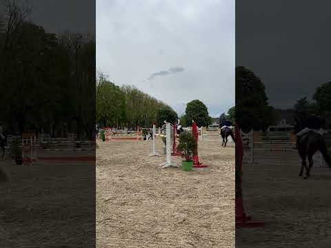 Siegerehrung: Cristallino S und Dominique Schott siegreich im M* Springen