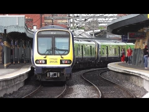 Irish Rail 29000 Class Commuter Train number 29125 - Connolly Station, Dublin