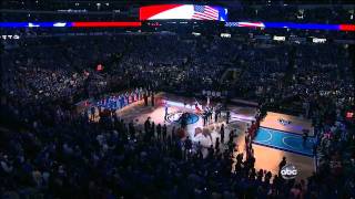 Kelly Clarkson National Anthem NBA Finals 2011 Vocal Showcase [HD]