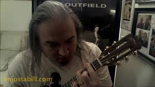 R.I.P., Tony Lewis of The Outfield - Bill M.&#39;s uke tribute (&quot;Take The Long Way Home&quot;)