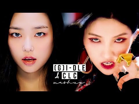 (G)I-DLE & CLC - 'HANN (Alone) X BLACK DRESS' (MASHUP)