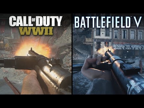 Battlefield V vs Call of Duty: WWII | Direct Comparison