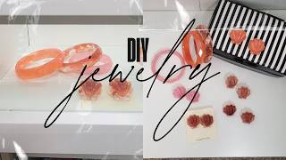 How to Make DIY Resin Statement Jewelry That Looks EXPENSIVE 💎 (Beginner Tutorial)