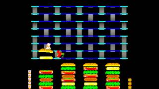 Arcade Game: Burger Time (1982 Data East) (DECO Version)