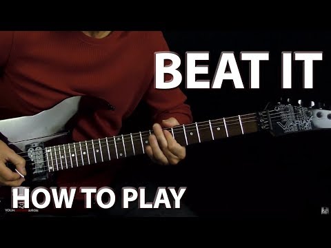 How to Play "Beat It" Michael Jackson - Guitar Lesson
