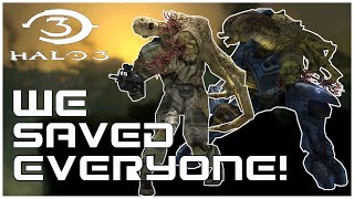 SAVING EVERY MARINE (and Elite) on Floodgate! | Halo 3