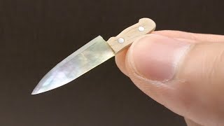 sharpest pearl oyster kitchen knife in the world (2018)