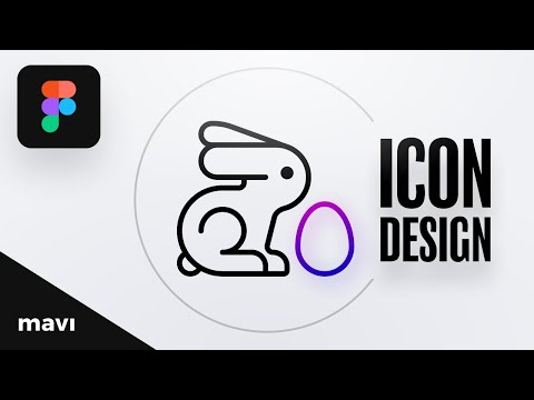 How to Create an Easter Bunny Icon in Figma Full Process