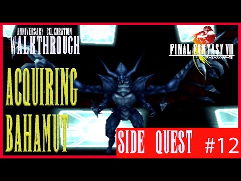 Final Fantasy VIII Anniversary Walkthrough [PS3] {Side Quest #12} - Acquiring Bahamut