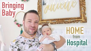 BRINGING NEWBORN BABY HOME FROM HOSPITAL on Mom's Birthday 2020