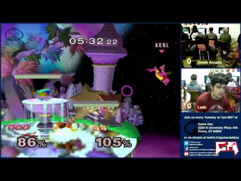 [2015-01-20] GDW - SSBM - Death Arcana (Fox) vs Lada (Samus)