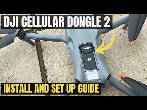 How to Install DJI Cellular Dongle 2 - DJI Air 3 Set Up Tutorial