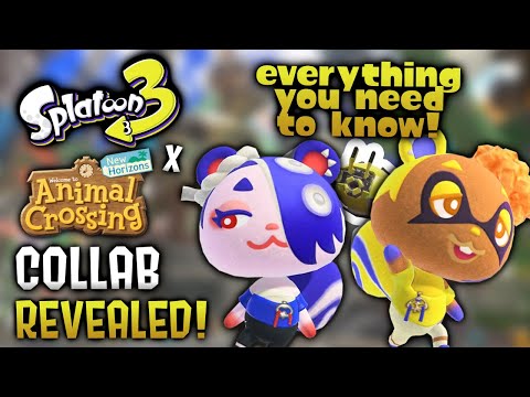 Splatoon x Animal Crossing Collab Confirmed - All Details