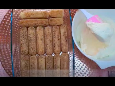 Recipe for Eggless Tiramisu, an Italian desert - Live Life Today