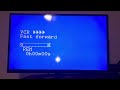 Demonstration On My Mitsubishi VCR On My Great Mouse Detective 1999 VHS