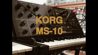 Video thumbnail for Korg MS-10 by rimela