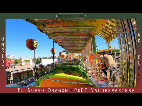 POV • El Nuevo Dragon Elliot @ Parque de Ocio Familiar Valdespartera 2021 • Back Row | 4K @60fps