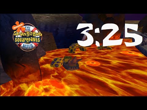 SpongeBob Movie Game - Rock Slide - 3:25 (World Record)