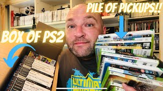Live Video Game Hunting Ep. 16 | Box Of PS2 and a Pile of Pickups!