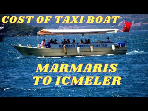 Taxi Boat From Marmaris To Icmeler