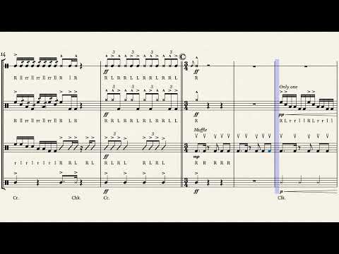 Diddles / Drumline Street Cadence