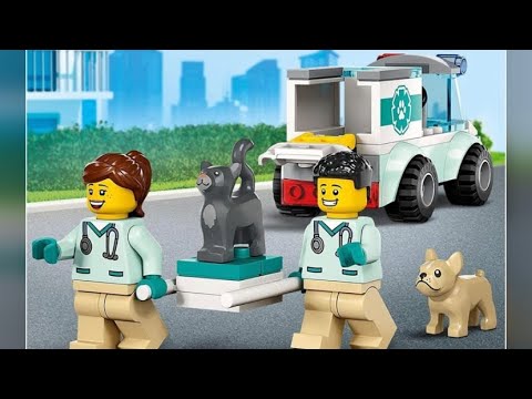 2023 Lego City Vet Van Rescue 60382