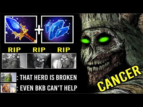 DEATH REAPER MID IS BACK! Crazy Scepter Shard Necrophos BKB + Grace Can't Help Most Imba WTF Dota 2