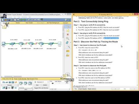7.3.2.5 Packet Tracer - Verifying IPv4 and IPv6 Addressing