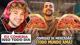 SOBREVIVENDO AO MERCADÃO DE SP COM 150 REAIS! - React Lucas Selfie